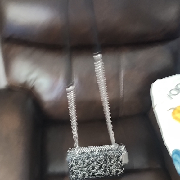 Elegant Black Studded Women's Bag - Picture 3 of 4